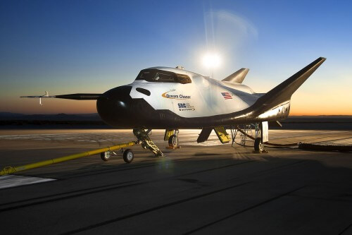 Experimental model of the Dream Chaser spacecraft. Source: NASA.