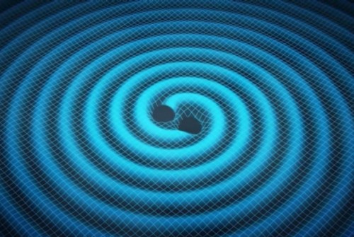 בתחום האסטרופיזיקה, פרס הארווי הוענק לשלושת החוקרים שהובילו את פרויקט LIGO, שהוכיח את קיומם של גלי כבידה. איור: נאס"א/JPL