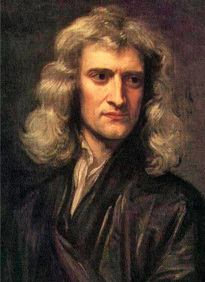 Issac Newton. From Wikipedia