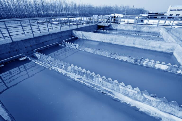 Wastewater treatment plant in China. Photo: shutterstock