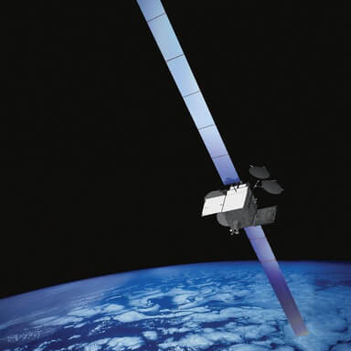 Simulation of the SES-9 satellite. Source: SES company.