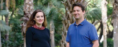 Dr. Eran Hornstein and Dr. Anna Ameda. Let him write the plot. Photo: Weizmann Institute