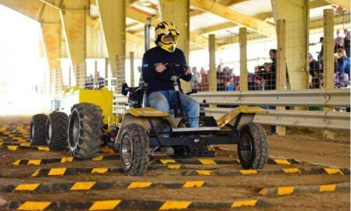 A quarter of a Technion tractor - from the group's Facebook page