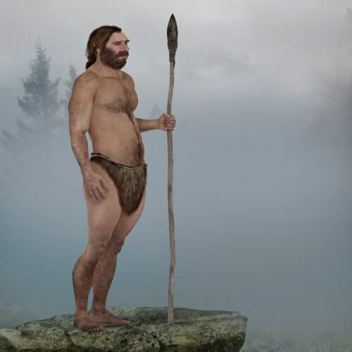 Neanderthal man. Illustration: shutterstock
