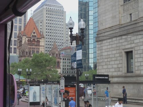 ساحة كوبلي في بوسطن. الصورة: آفي بيليزوفسكي
