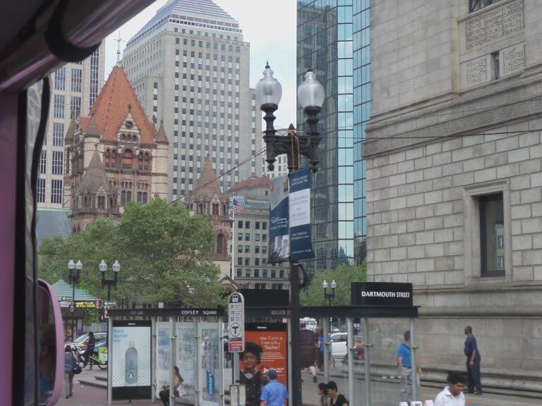כיכר קופליי בבוסטון. צילום: אבי בליזובסקי