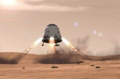 MARS DRAGON - חללית שחברת SPACEX מתכננת לשגר למאדים. צילום יח"צ