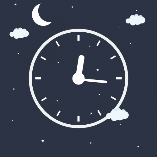 שעות שינה. איור: pixabay.com