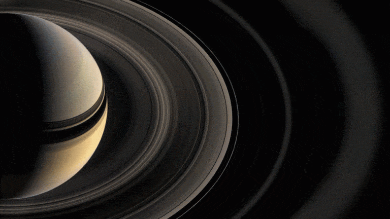 Saturn's rings as photographed by the Cassini spacecraft. NASA/JPL-Caltech/Space Science Institute