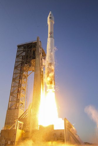 The launch of the probe on top of Atlas 5. Source: the mission site.