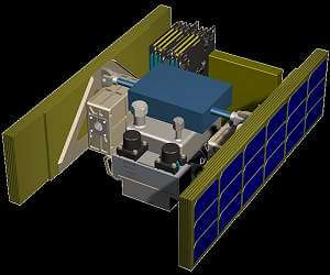 ExoTerra's electric propulsion system is based on the Hall effect. PR photo