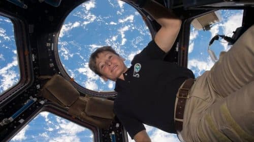 Astronaut Dr. Peggy Whitson at the International Space Station. Photo: NASA