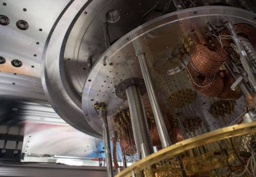 A quantum computer. These computers could help researchers understand gravity. Photo: IBM Research.