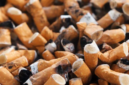 Cigarette butts. Source: pixabay.