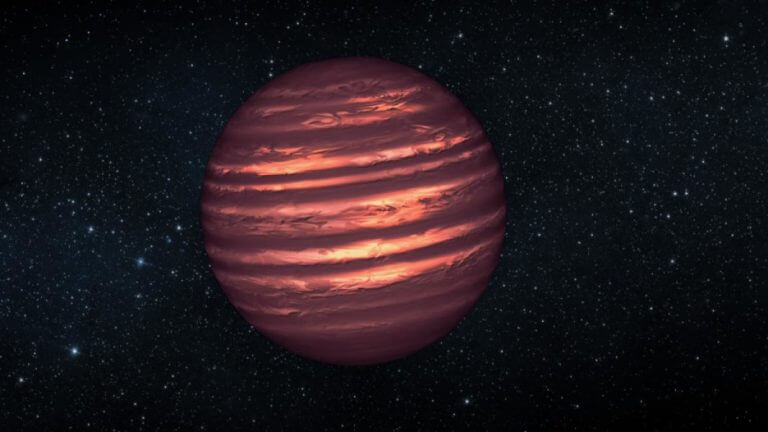 T-type brown dwarf. Image: NASA / JPL-Caltech