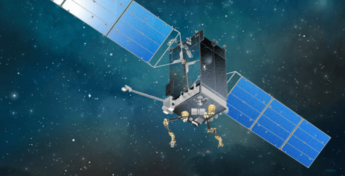 מערכת לתיקון לווינים במסלול ארץ נמוך במימון דרפ"א. איור: SSL