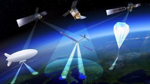 HASP High-altitude pseudo satellites, איור: סוכנות החלל האירופית