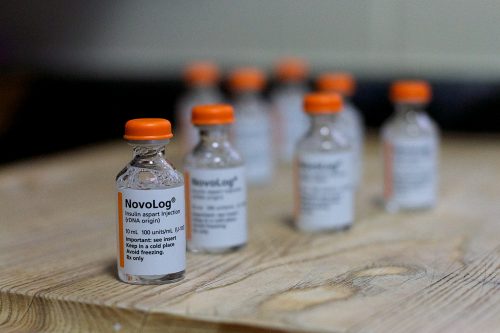 Bottles of insulin for injection. Source: Alan Levine.