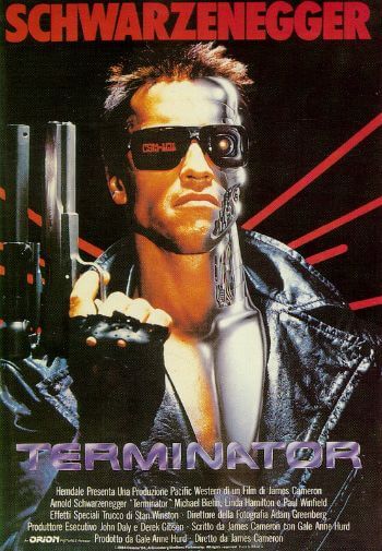 "Terminator" movie poster from Wikipedia. One programmer could control an entire army