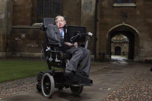 Photo: Hawking at Cambridge University. Lwp Kommunikáció / Flickr, CC BY-SA