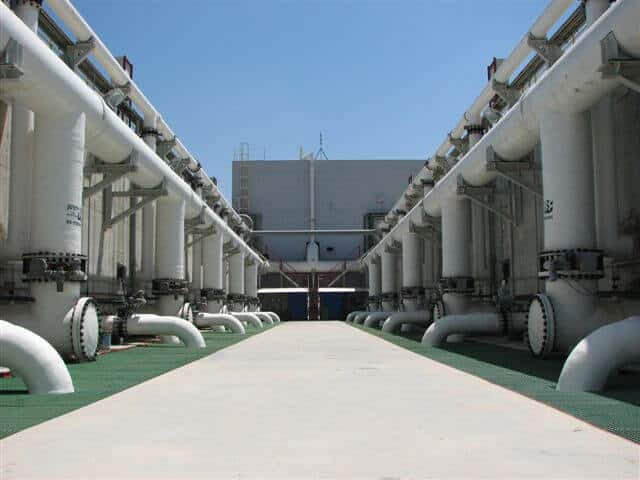 The desalination plant in Palmahim. Photo: Michael Jacobson - from Wikipedia