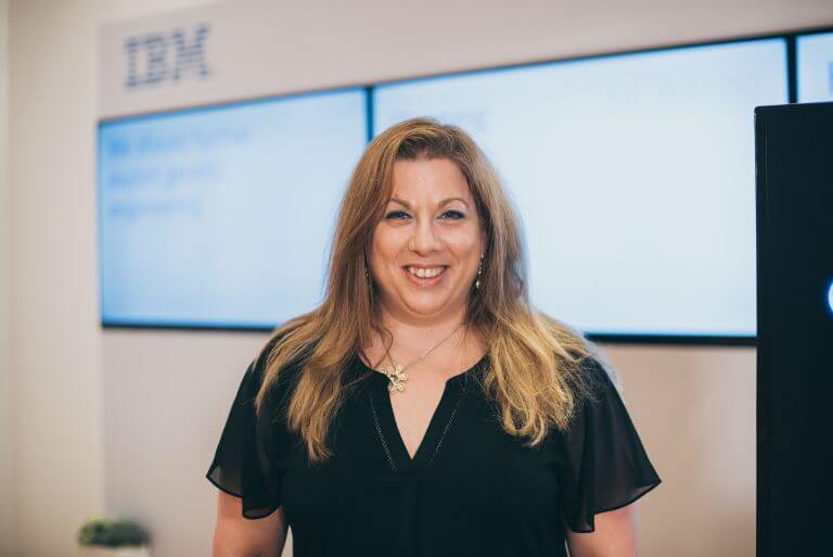 Sheila Ofek Kaufman, director of the natural language research department in the artificial intelligence division at the IBM research laboratory in Haifa. Photography: Or Kaplan