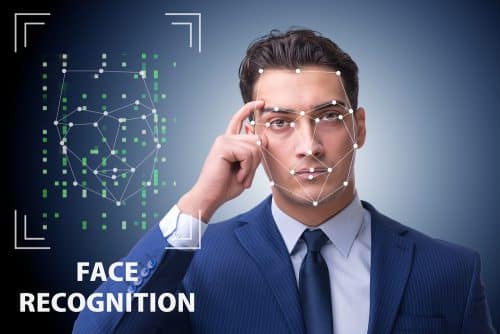 face recognition. Illustration - shutterstock