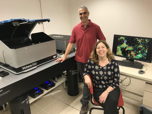 : The team of researchers: Prof. Uri Ashari and Dr. Dana Bar-On. Courtesy of Tel Aviv University