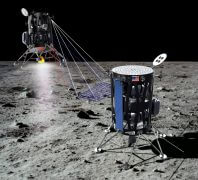 אינטואיטיב משינס מיוסטון הציעה להטיס עד חמישה מטעדים אל נקודה אפלה מסקרנת מבחינה מדעית על הירח מזכים: אינטואיטיב משינס