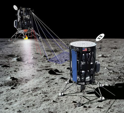 اقترحت شركة Intuitive Machining، ومقرها هيوستن، إرسال ما يصل إلى خمسة مجسات إلى نقطة مظلمة مثيرة للاهتمام علميًا على القمر الائتمان: Intuitive Machining