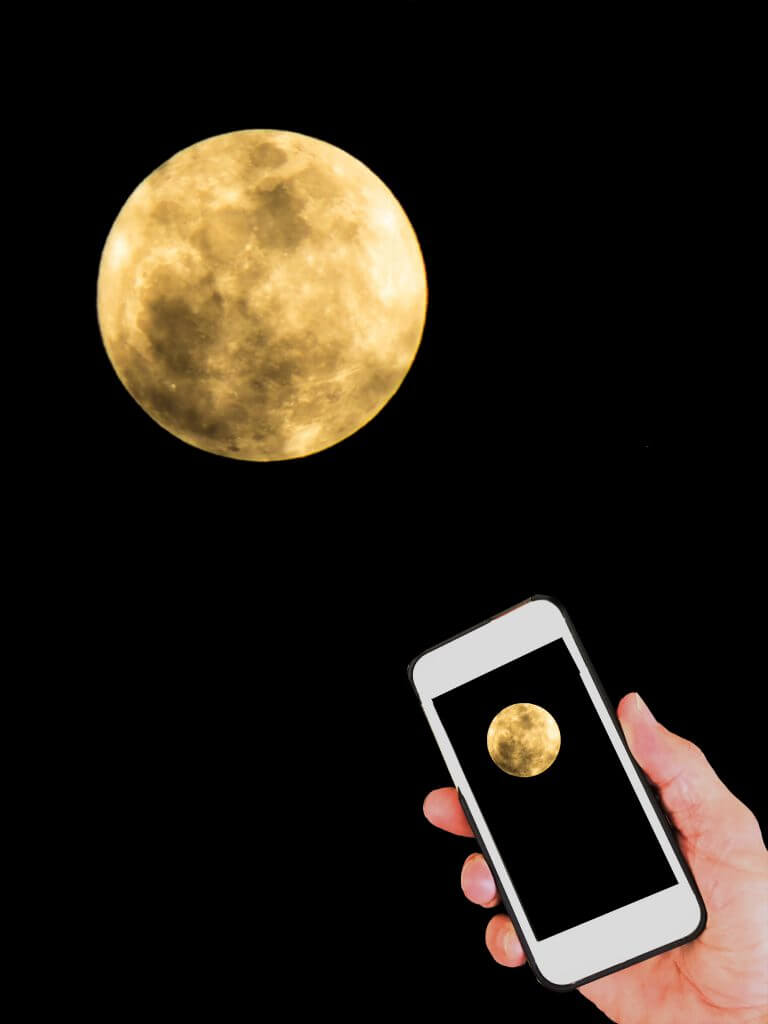 The iPhone, even the weakest, is millions of times more powerful than the computer that flew Apollo to the moon. Illustration: shutterstock