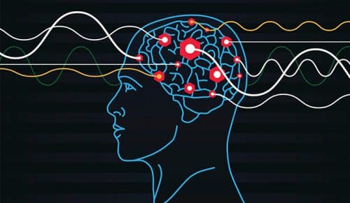 The inflammation of many brain cells at the same time in the hippocampus. Illustration: Prof. Rafi Malach's laboratory, Weizmann Institute