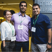 צוות חברת סאילוג. משמאל לימין : תמר ולדמן, פיתוח עיסקי, ד"ר נסי בנישתי, מנכ"ל ומיסד, אלון עובדיה, רכז הגנת הצומח. צילום יח"צ