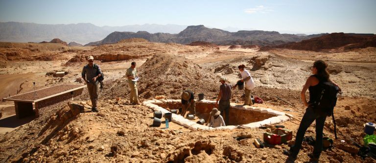 Tel Aviv University excavations of ancient copper mines in Timna. Copper production technologies and the way the industry is organized reflect the company that stood behind the factory. Photo: Erez Ben Yosef and the Timna Excavation Expedition of Tel Aviv University