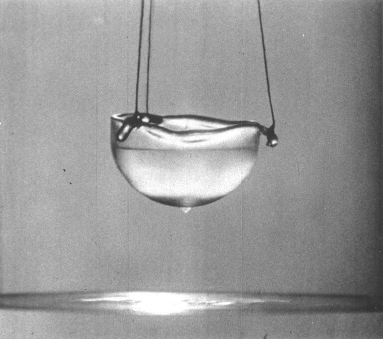 Helium is in a superliquid state. From Wikipedia