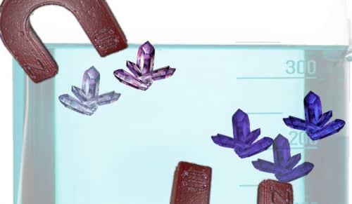 one way crystal. Illustration: Prof. Ron Naaman, Weizmann Institute