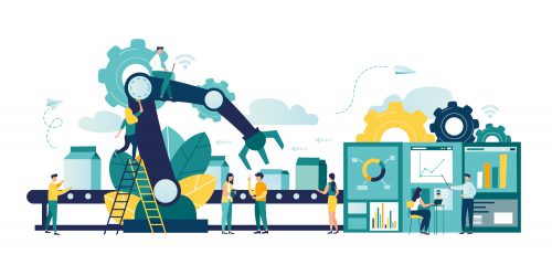 אוטומציה. איור: shutterstock