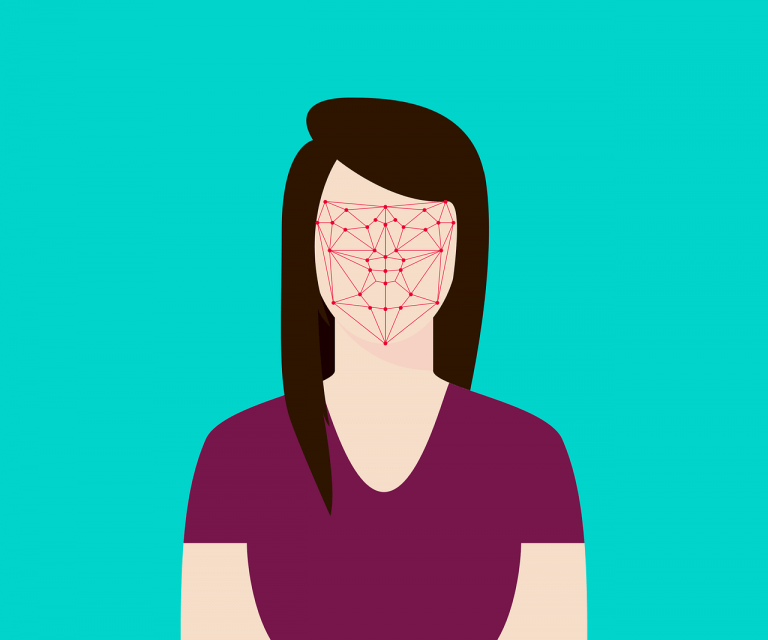 זיהוי פנים. Image by teguhjati pras from Pixabay