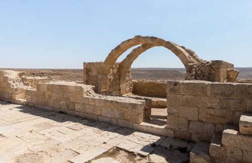 The remains of a Roman villa near Ein Abdat, on the perfume road. Photo: Dmitriy Feldman svarshik, shutterstock