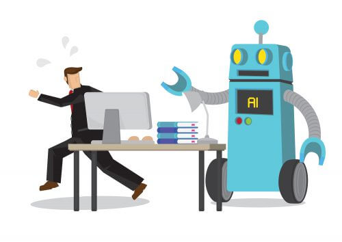 Artificial intelligence is destroying jobs. Illustration: shutterstock