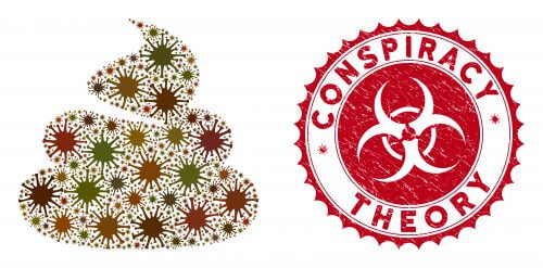 The corona virus is spreading and with it also conspiracy theories. Image: Shutterstock