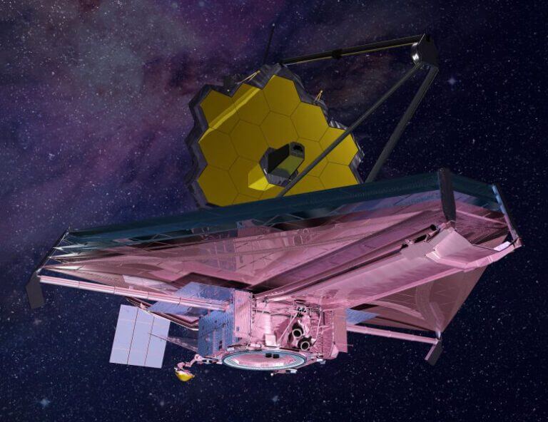 NASA's James Webb Space Telescope. Credit: Conceptual Image Lab at NASA's Goddard Space Flight Center