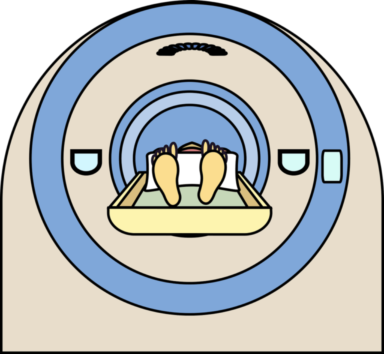 סריקת MRI. איור: Image by Nina Garman from Pixabay