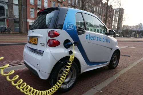 Electric vehicle charging. From Jumpstory