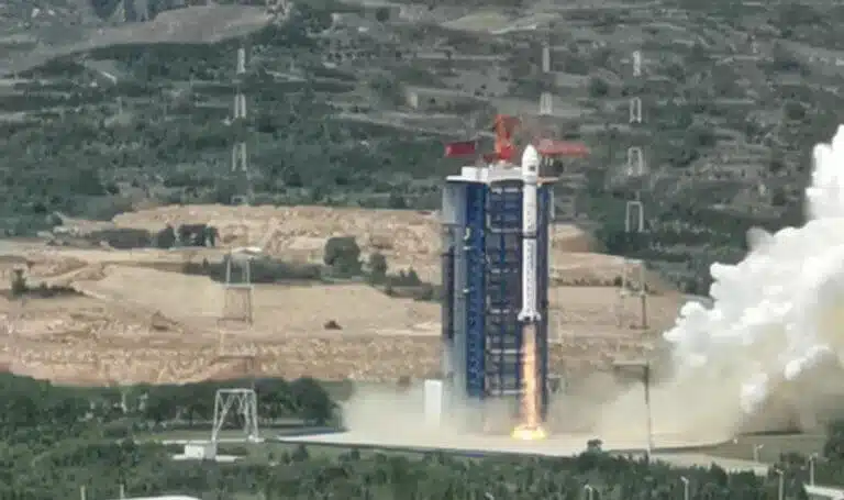 The launch of the Tianwen-1 spacecraft to Mars. Photo: Chinese Space Agency