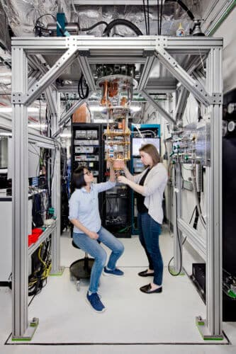 Building a quantum computer at the IBM development center in Zurich. PR photo