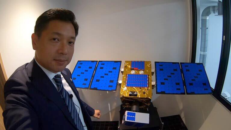 Nobu Okada, CEO of ASTROSCALE. PR photo