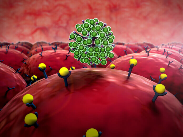Insulin and human cell. Image: depositphotos.com
