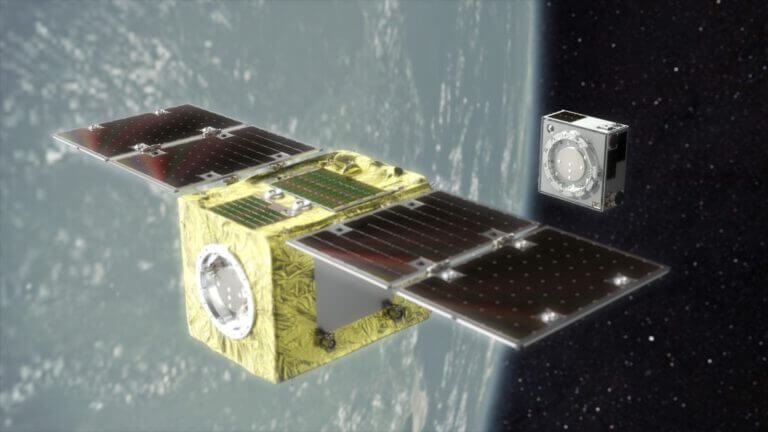 ELSA-d space cleaning satellite. Astroscale PR photo