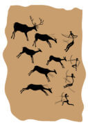 ציד של חיות גדולות, התמחות האדם בתקופה הפרה הסטורית. איור: depositphotos.com